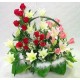 Basket lilies & Roses - Florist Patras city