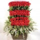 FlowerBasket red Roses - Florist Patras city