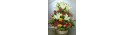 Basket lilies - Roses  - Florist Patras city