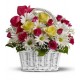 Basket lilies - Roses  - Florist Patras city