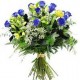 Bouquet blue Roses  - Florist Patras city