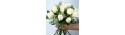 Bouquet white roses - Florist Patras city