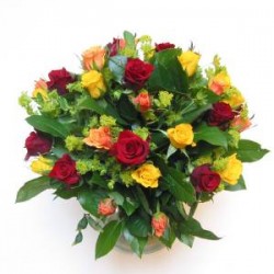 Bouquet mixed roses - Florist Patras city