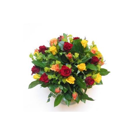 Bouquet mixed roses - Florist Patras city