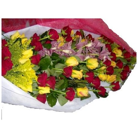 Mix roses & orchid - Florist Patras city