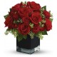 Red roses in vase - Delivery Patras city