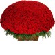Καρδια με 1001 κοκκινα τριανταφυλλα