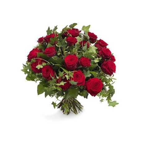 Flowers bouquet red roses Greece